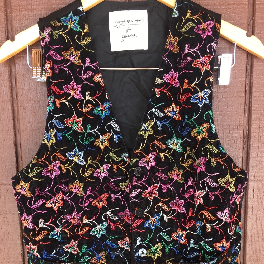 Vintage Georges Mariano for guess vest